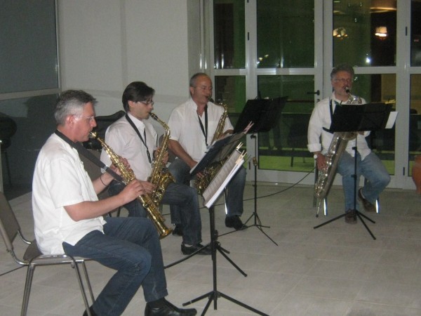 Το κουαρτέτο σαξοφώνων Sax Mediterranee