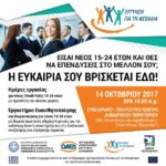 Ημέρες εργασίας και εργαστήρια ευαισθητοποίησης για νέους 15-24