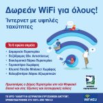 Γρήγορο WiFi για όλους από τον Δήμο Περιστερίου