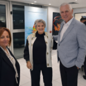 Θερμή υποδοχή για την έκθεση ζωγραφικής  της Gilda Frumkin στον Δήμο Περιστερίου